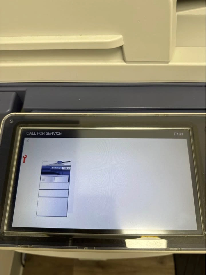 Toshiba e-STUDIO 347CS Color Copier Printer F101 Service Error - photo 2