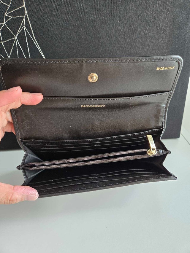 Burberry Haymarket check continental wallet - photo 3
