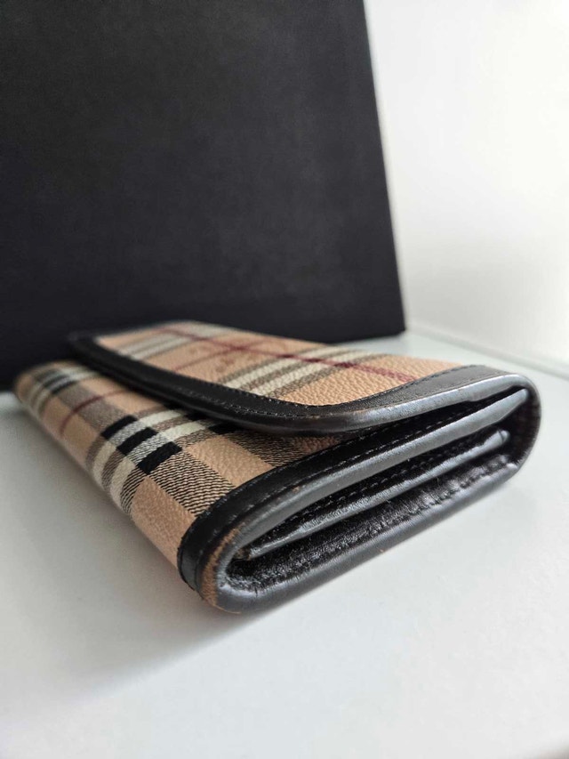 Burberry Haymarket check continental wallet - photo 5
