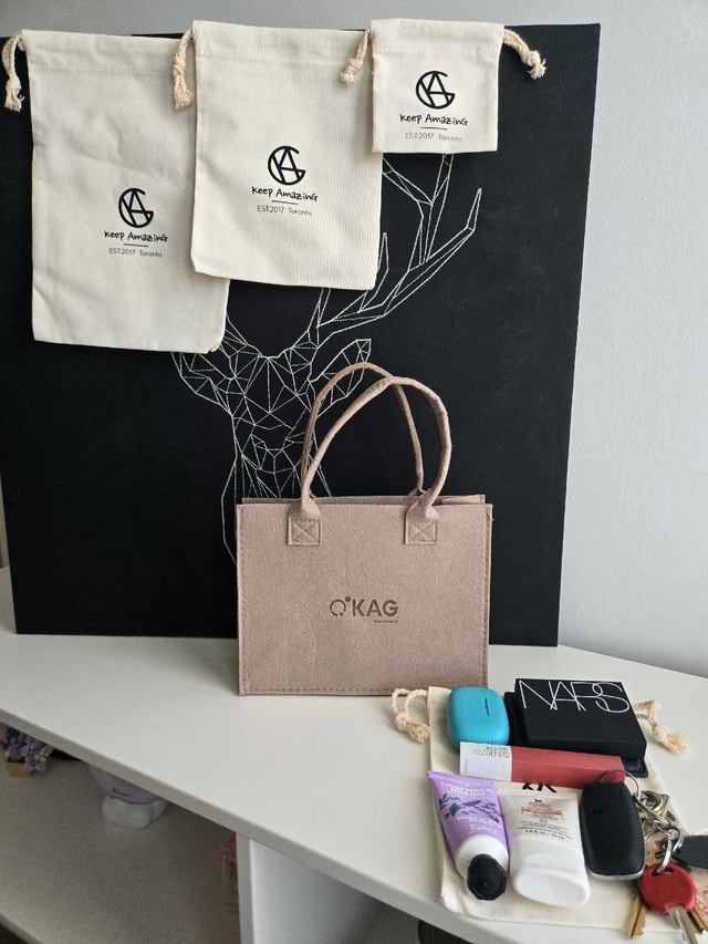 Reusable Felt Bags + Cotton Pouches Bundle - photo 3