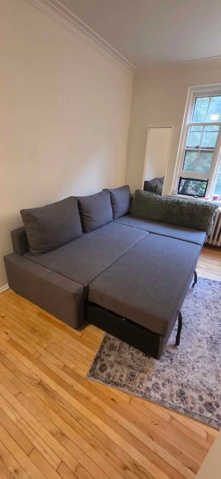 IKEA Corner Sofa Bed – Dark Gray – Very good condition - photo 2