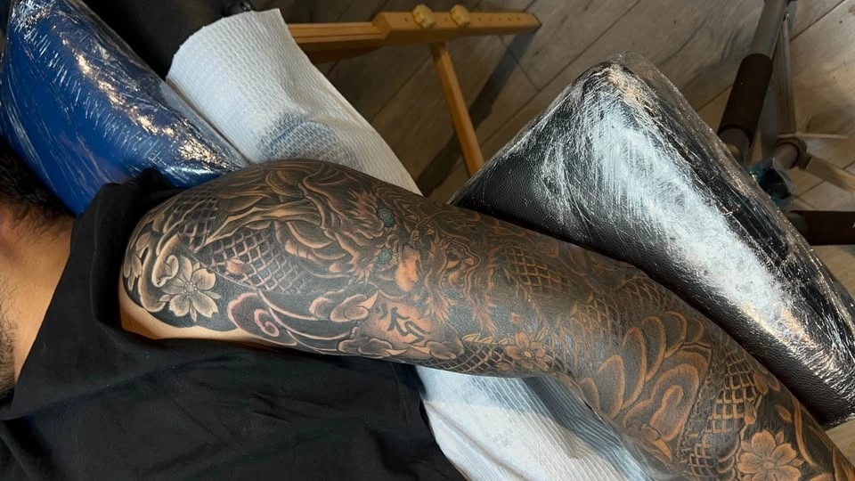 Dragon Asian Japanese Full Sleeve - photo 2