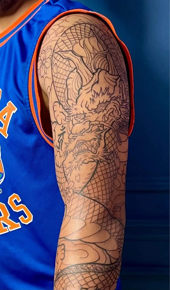Dragon Asian Japanese Full Sleeve - photo 4