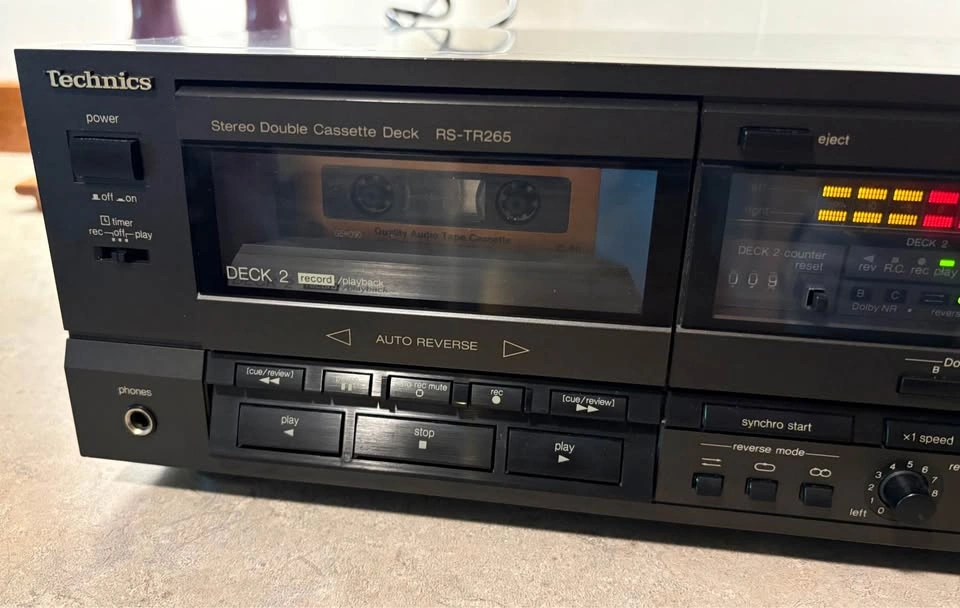 ⚠️READ AD. Technics RS-TR265 Double Tape Deck - photo 2