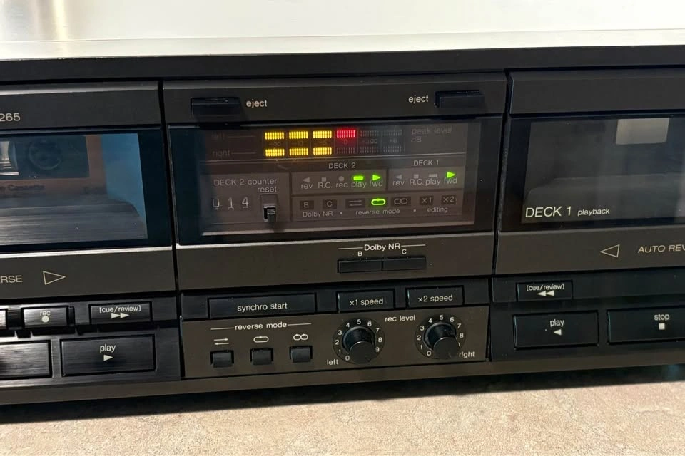 ⚠️READ AD. Technics RS-TR265 Double Tape Deck - photo 3