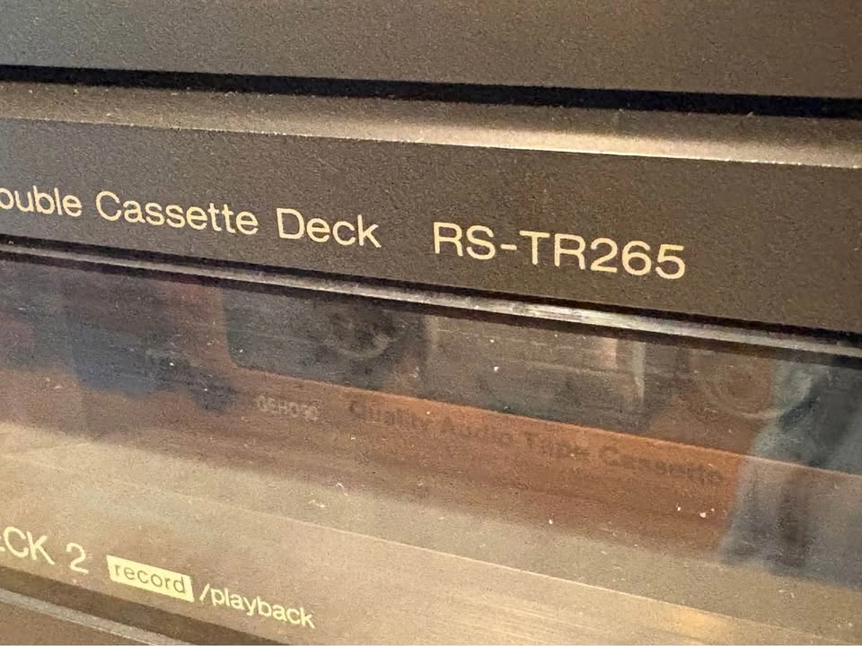 ⚠️READ AD. Technics RS-TR265 Double Tape Deck - photo 4