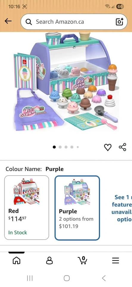 Brand New Ice Cream Toy set whole Set - photo 2
