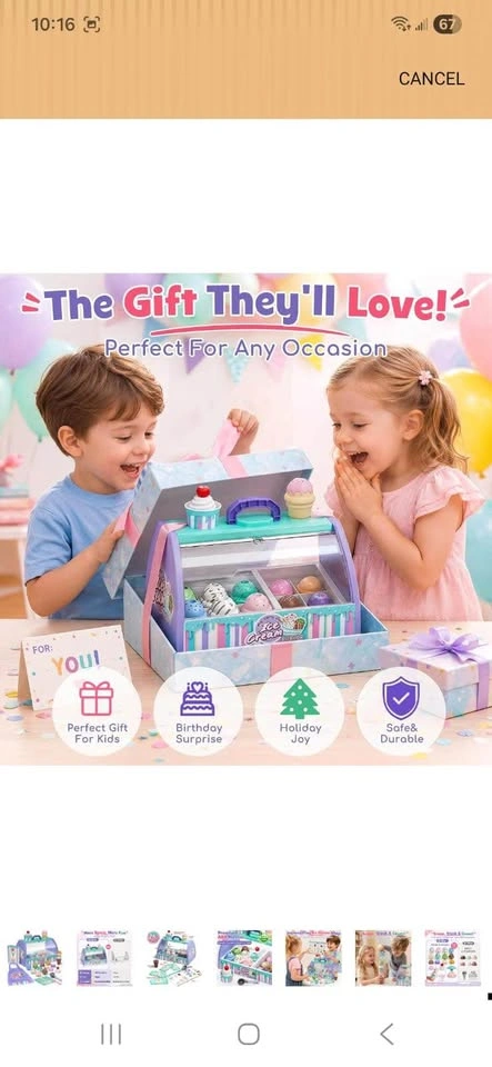 Brand New Ice Cream Toy set whole Set - photo 4