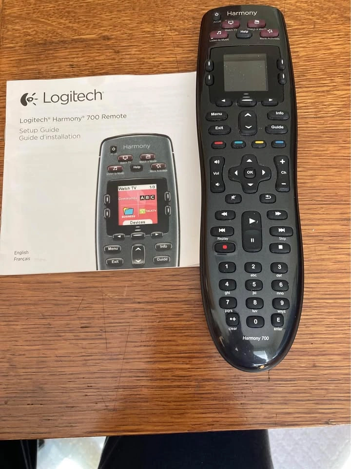Logitech Harmony 700 Universal Remote With Wall Charger - photo 3
