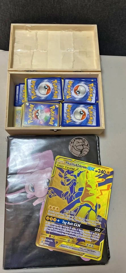 Pokémon Trading Card Game Lot with Binder