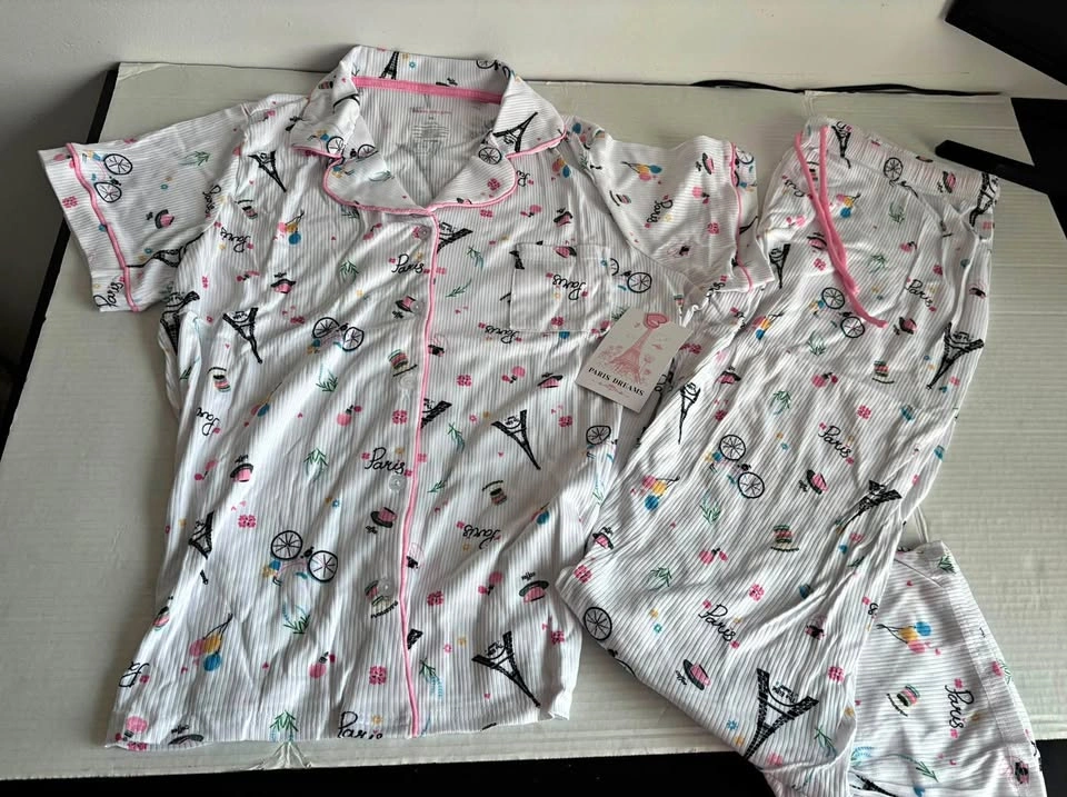 Paris Dreams Pyjama Set - New