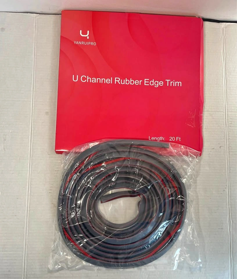YANRUIPRO U Channel Rubber Edge Trim