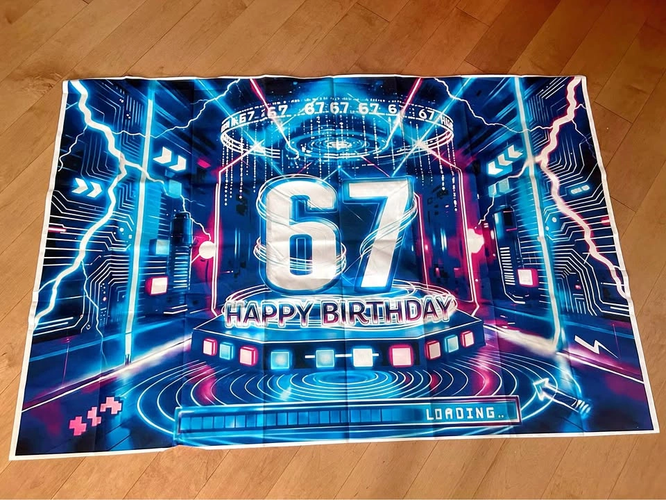 6-7 Birthday Decorations