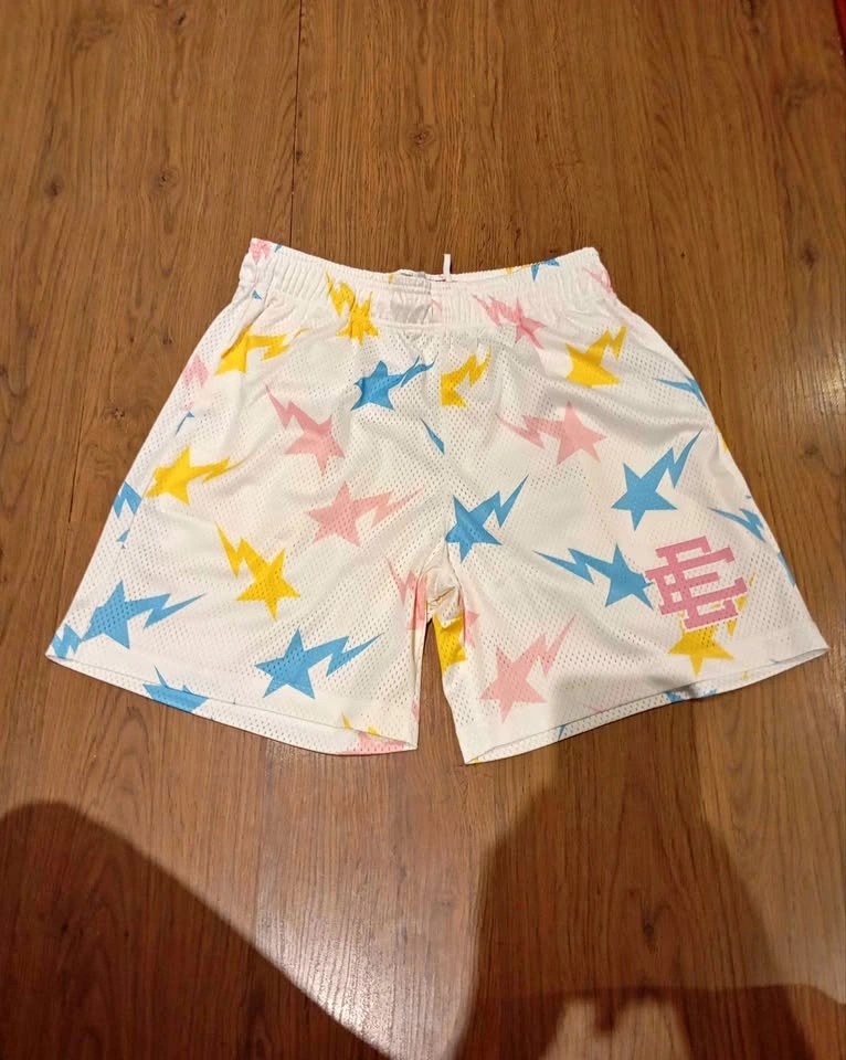 40$ Eric Emanuel x Bape Mesh Shorts
