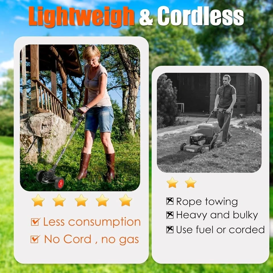 3-in-1 Cordless Weed Wacker - photo 4