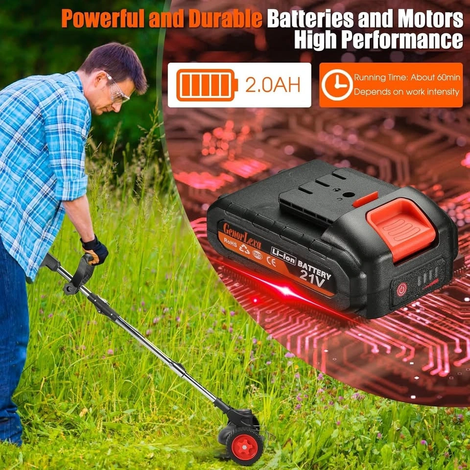 3-in-1 Cordless Weed Wacker - photo 5