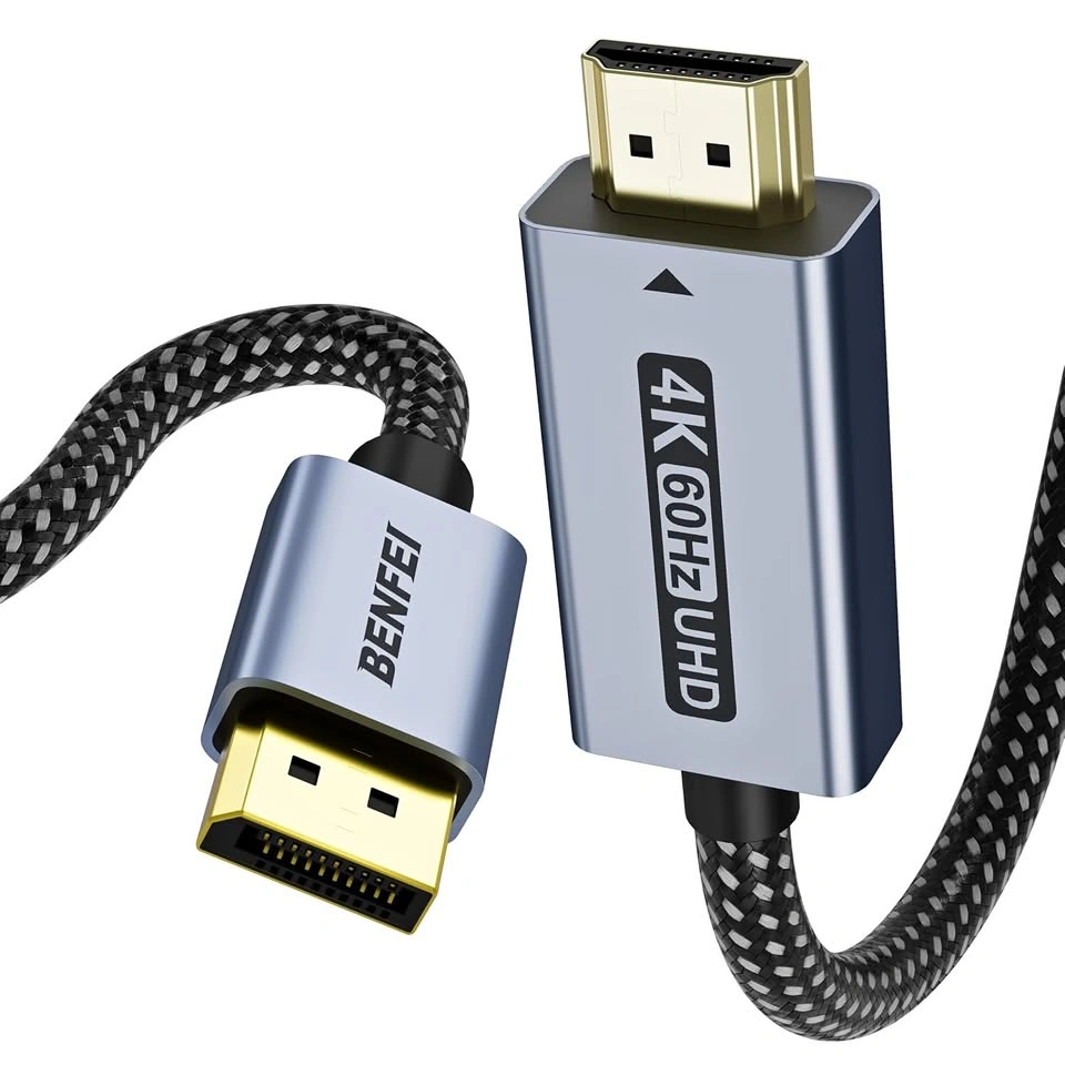 BENFEI 4K (6ft) DisplayPort to HDMI Cable