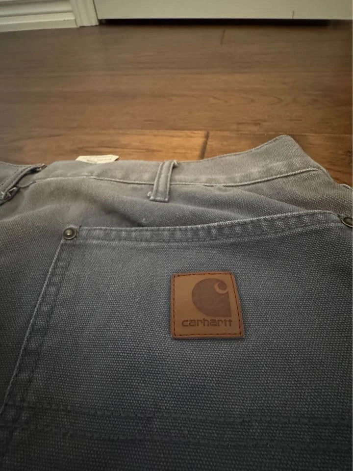 Grey Carhartt Carpenter Pants 32x32 - photo 3