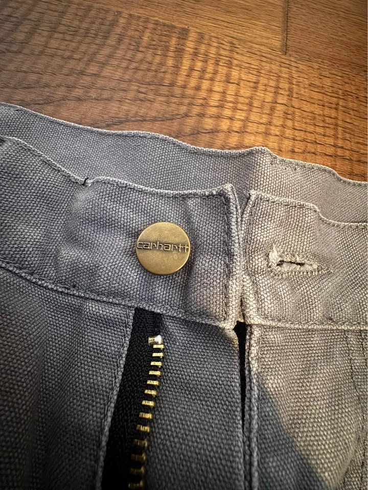 Grey Carhartt Carpenter Pants 32x32 - photo 4