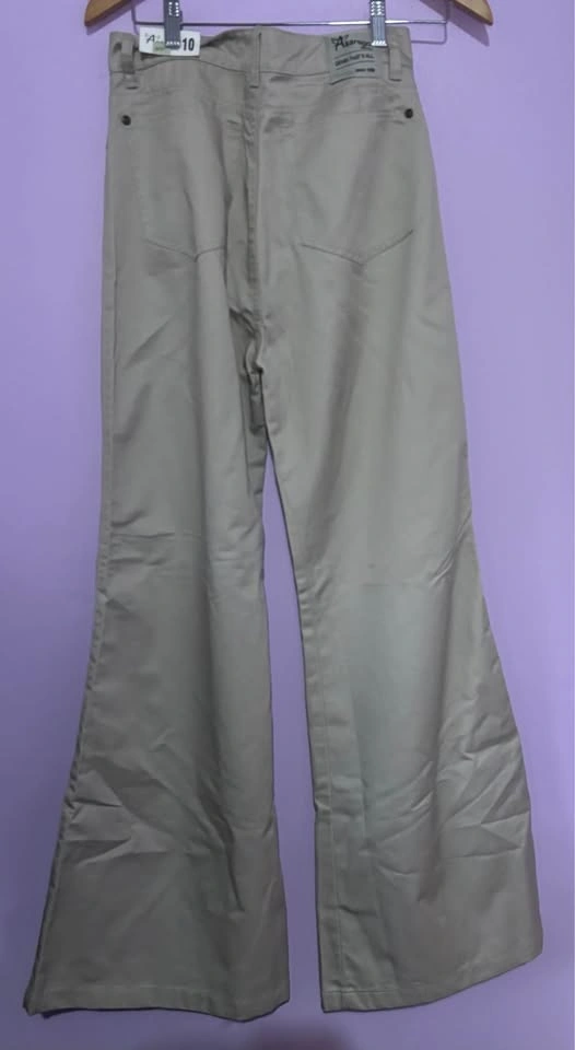 Colombian jeans in beige with glitter - photo 4