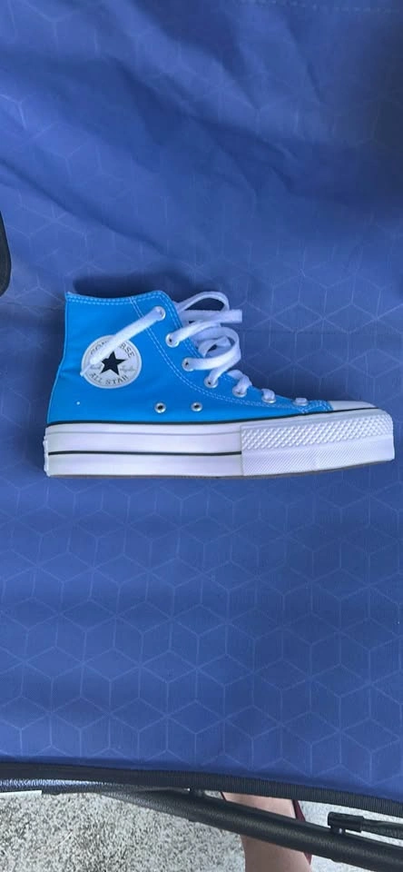 Converse CTAS Lift Hi Platform High Tops – Blue – New in Box - photo 2
