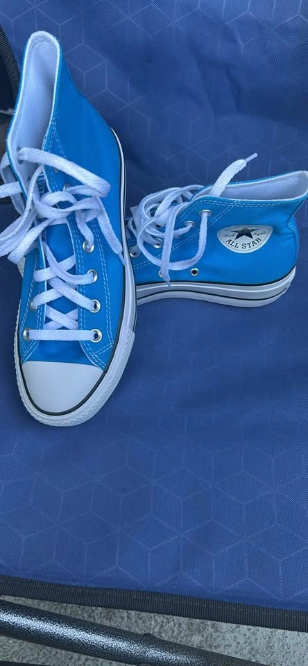 Converse CTAS Lift Hi Platform High Tops – Blue – New in Box - photo 4
