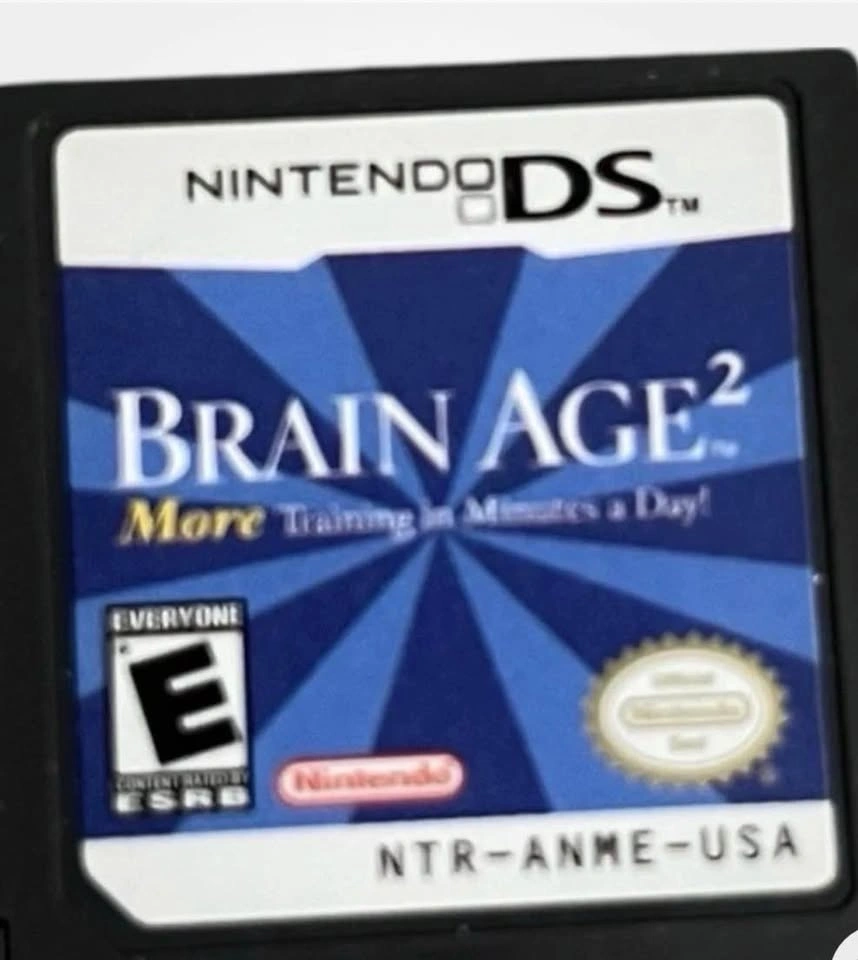 Nintendo DS Games Brain Age 2, Super Smash Bros 3DS Case - photo 2