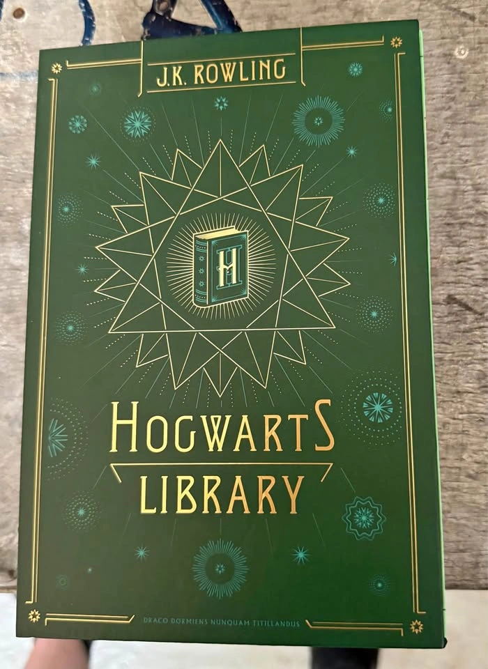 Hogwarts Library Hardcover 3 Book Box Set Harry Potter JK Rowlin