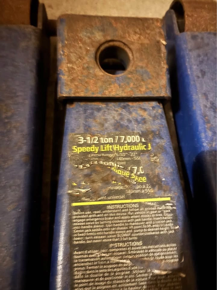 Michelin 3-1/2 Ton Speedy Lift Hydraulic Jack - photo 3