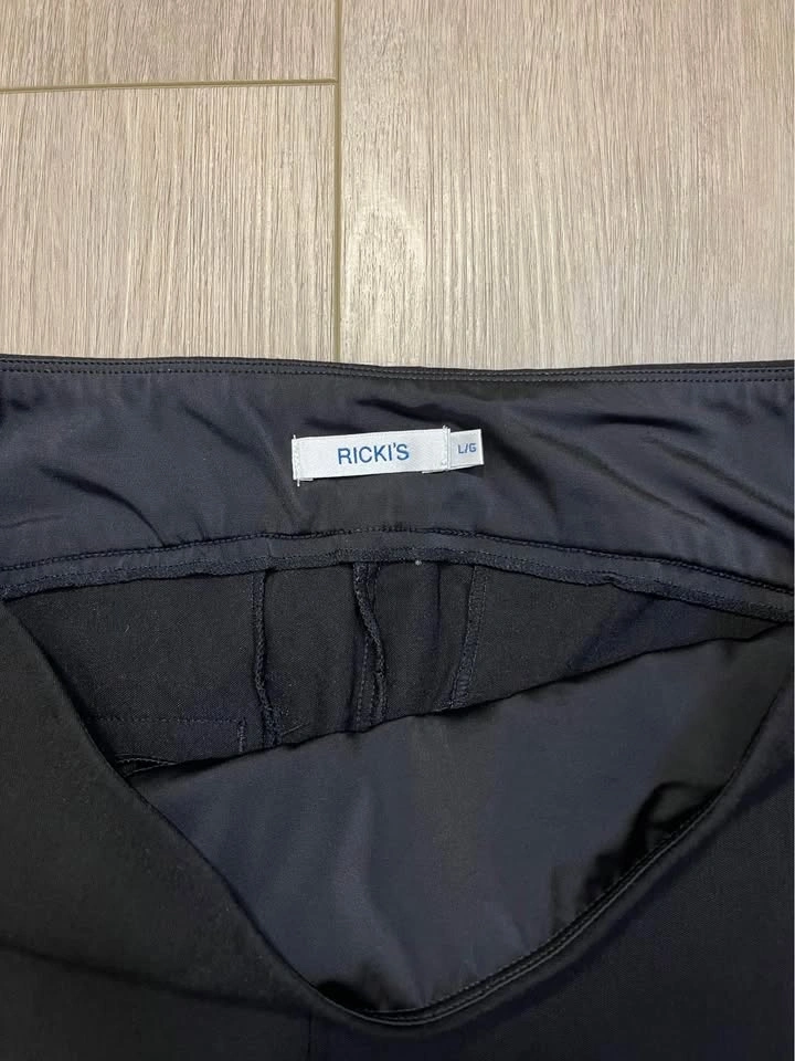 RICKI’S Black Stretch Pull-On Pants - Size L - photo 3