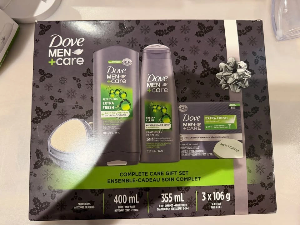 Dove Men+Care Complete Care Grooming Gift Set - Brand New In Box - photo 2