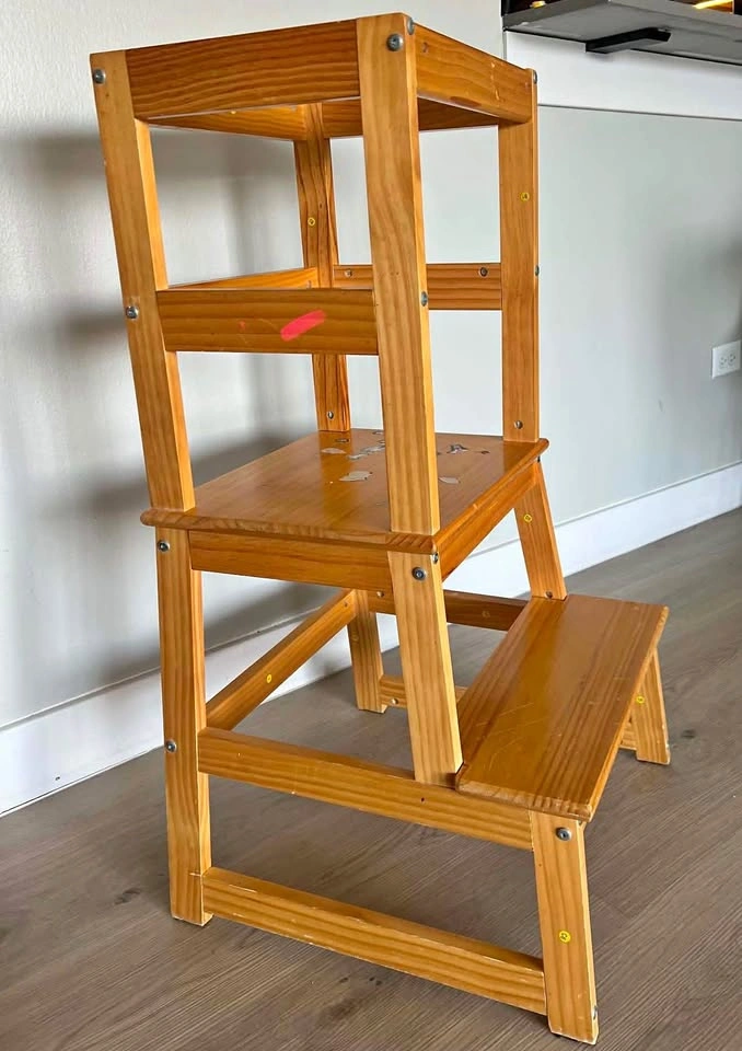 Wooden kids helper