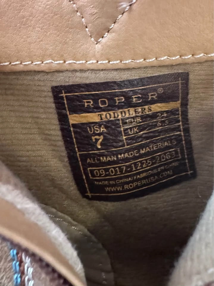 Roper girls shoes size 7 - photo 2