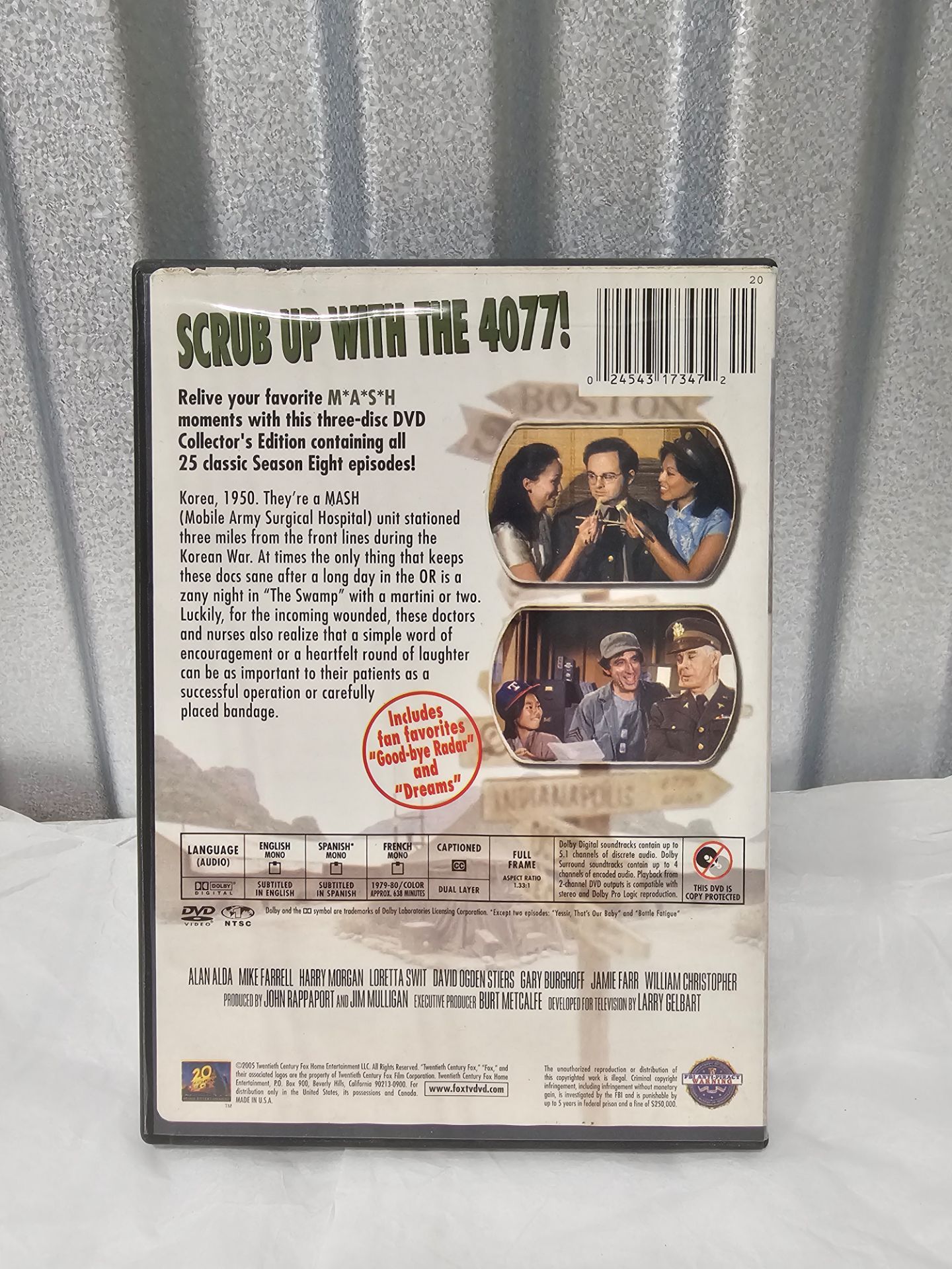 M*A*S*H Complete Eighth Season 8 Collector's Edition 3-Disc DVD - photo 4