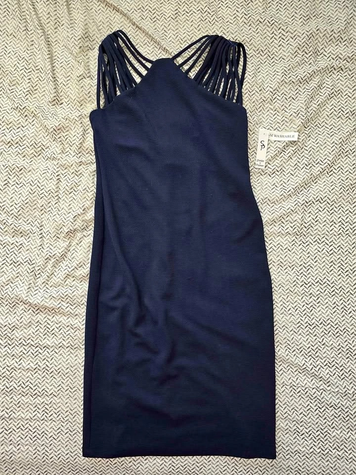 Navy Blue Dress
