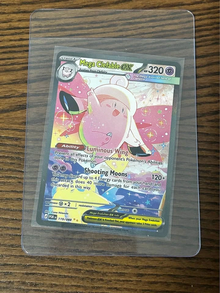 Mega clefable ex sir #119 Pokemon