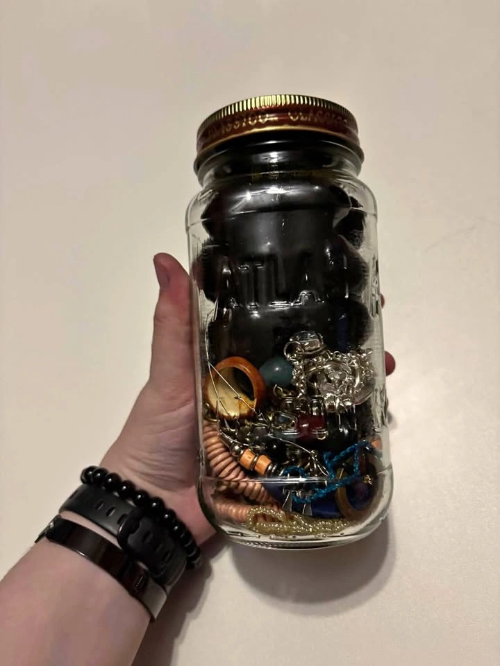 Mystery jewelry jar