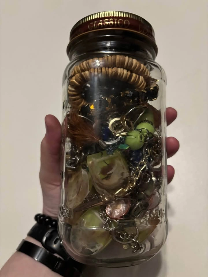 Assorted Costume Jewelry Jar - photo 2