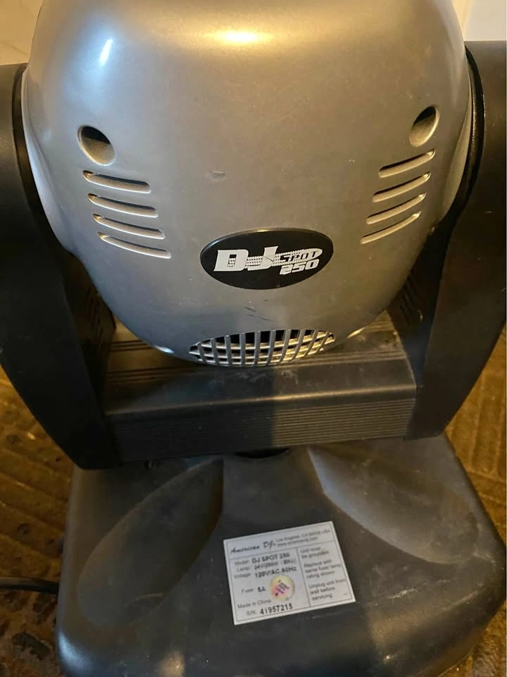 American DJ DJ Spot 250-DMX 250W Halogen Intelligent Lighting