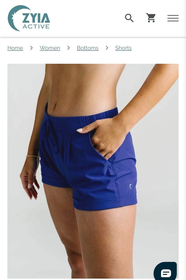 Zyia Active Cobalt Summer Shorts - photo 3