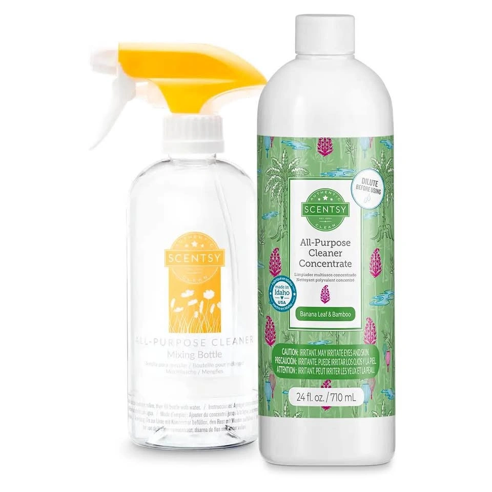 Banana Leaf & Bamboo All-Purpose Cleaning Kit