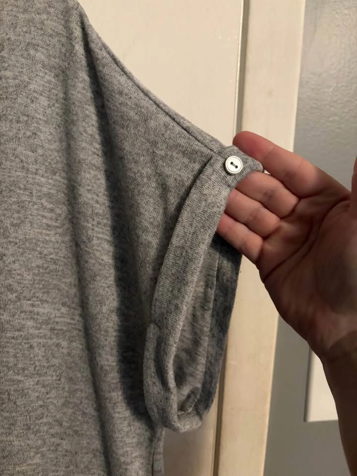 Grey Dressy top - photo 2