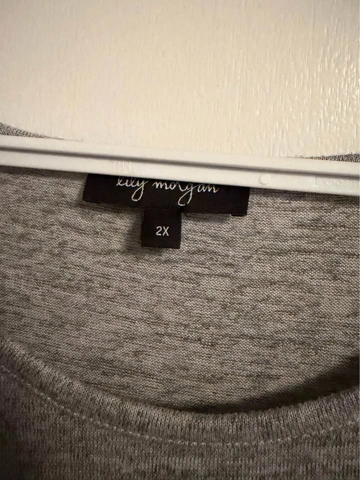 Grey Dressy top - photo 3