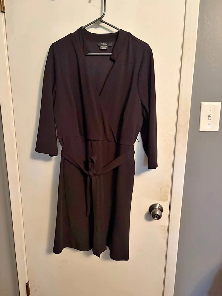 Michel Studio Collection black dress