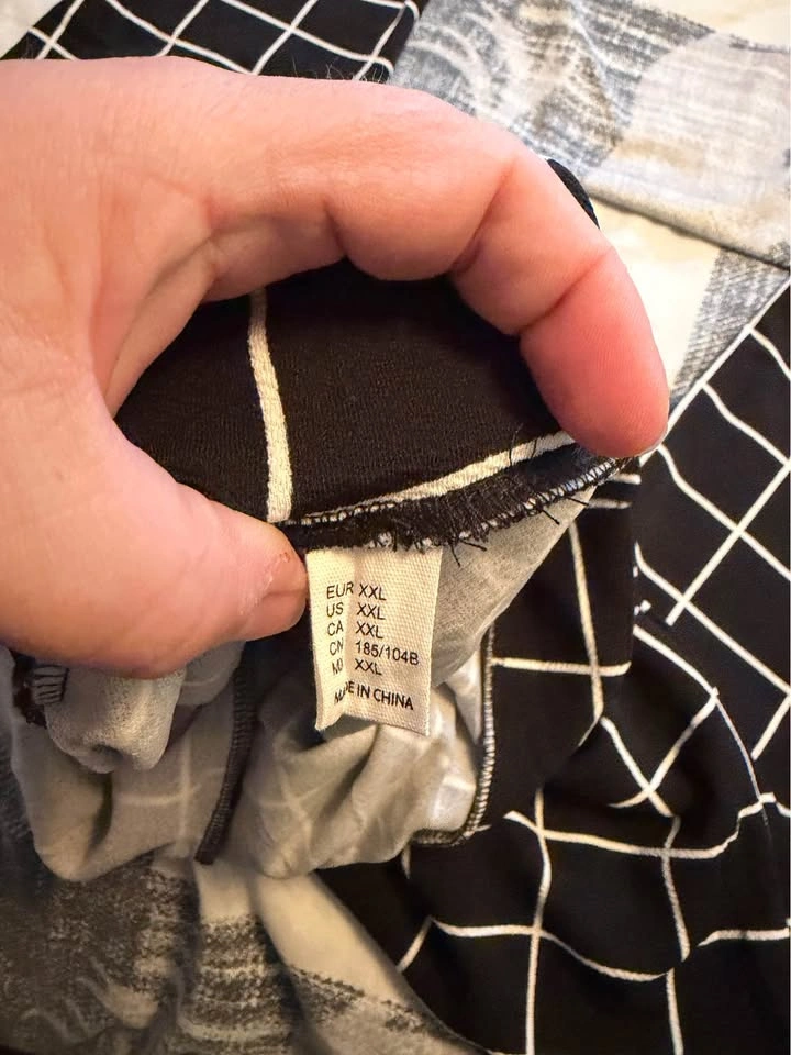 Women's Stretchy Plaid Print Dressy Pants - photo 5