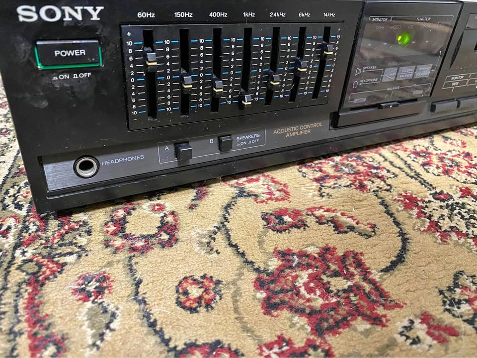 Vintage Sony Integrated Stereo Amplifier TA-AX335