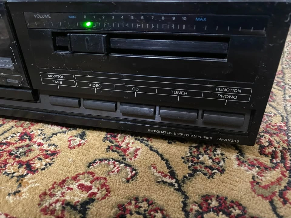 Vintage Sony Integrated Stereo Amplifier TA-AX335 - photo 3
