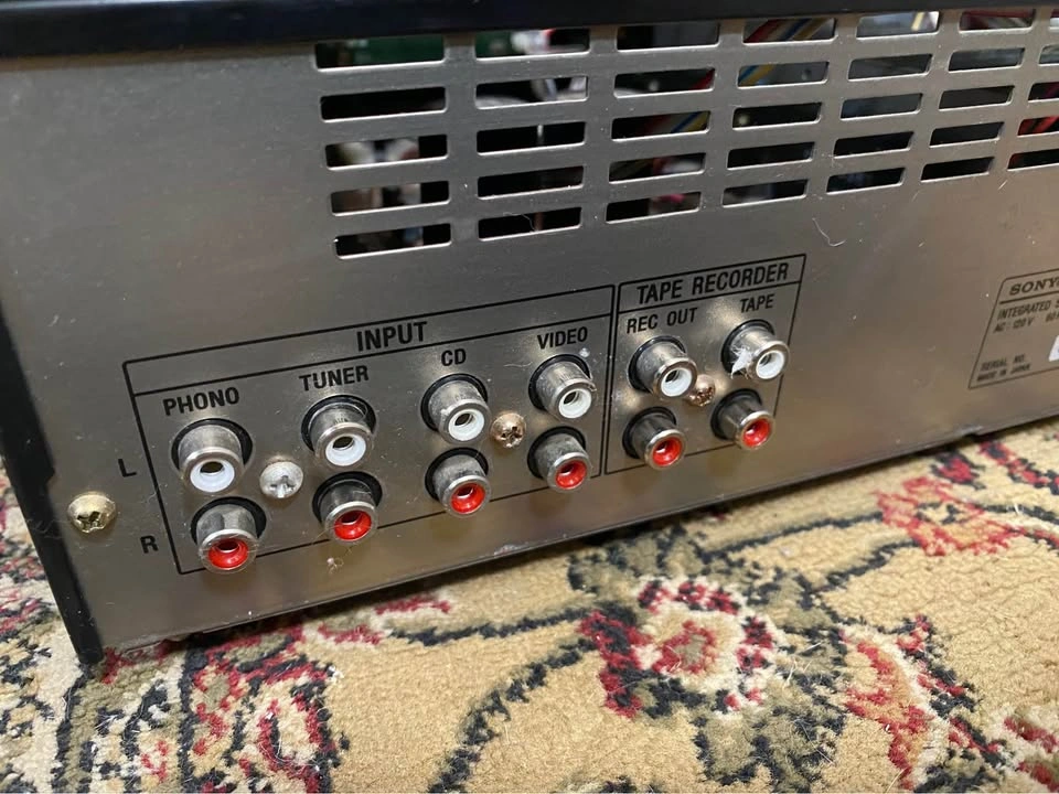 Vintage Sony Integrated Stereo Amplifier TA-AX335 - photo 4