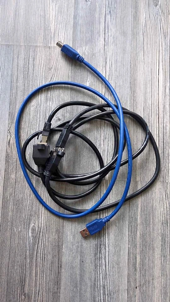 USB male to female cables