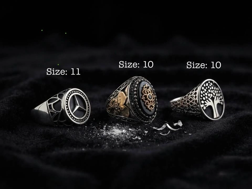 Sterling silver 925 rings - photo 2